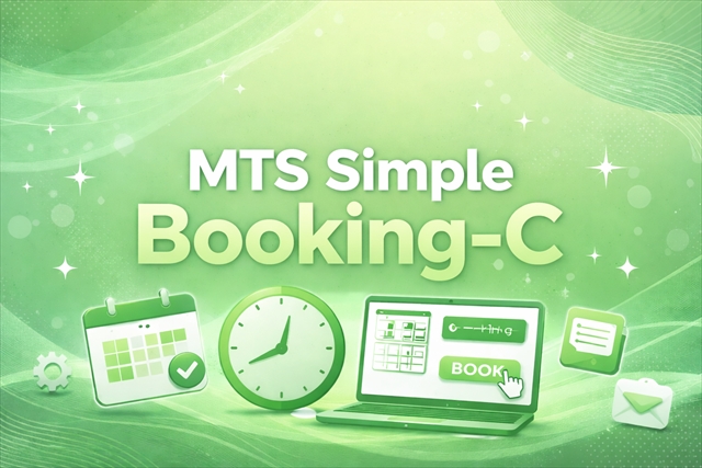 MTS Simple Booking-C（無料版）